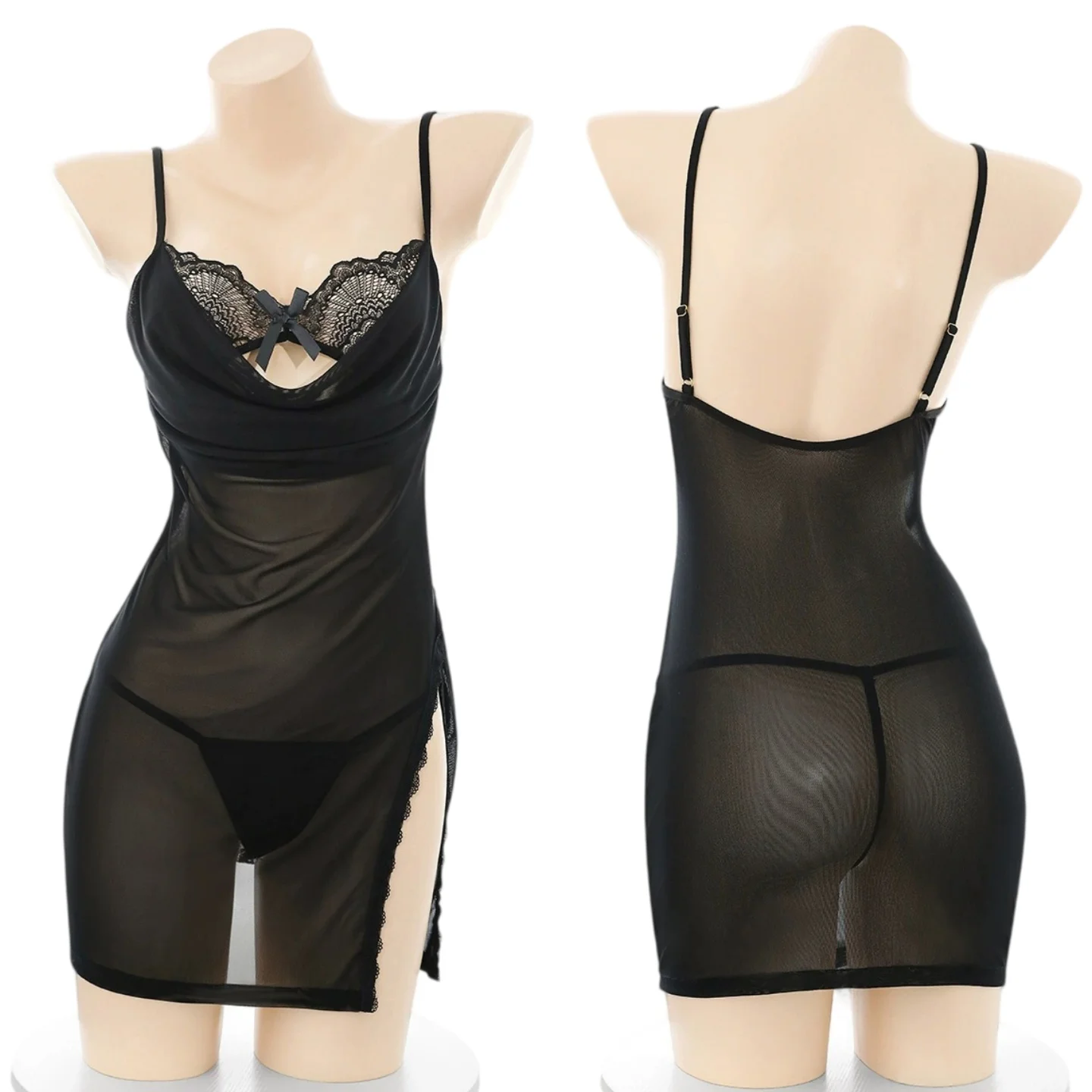 Women's Sexy Lingerie Bodystocking,Hollow See-Through,Hot Girl Outfit,Bikini Cover-Up,Party Role Play Costume Valentine's Day