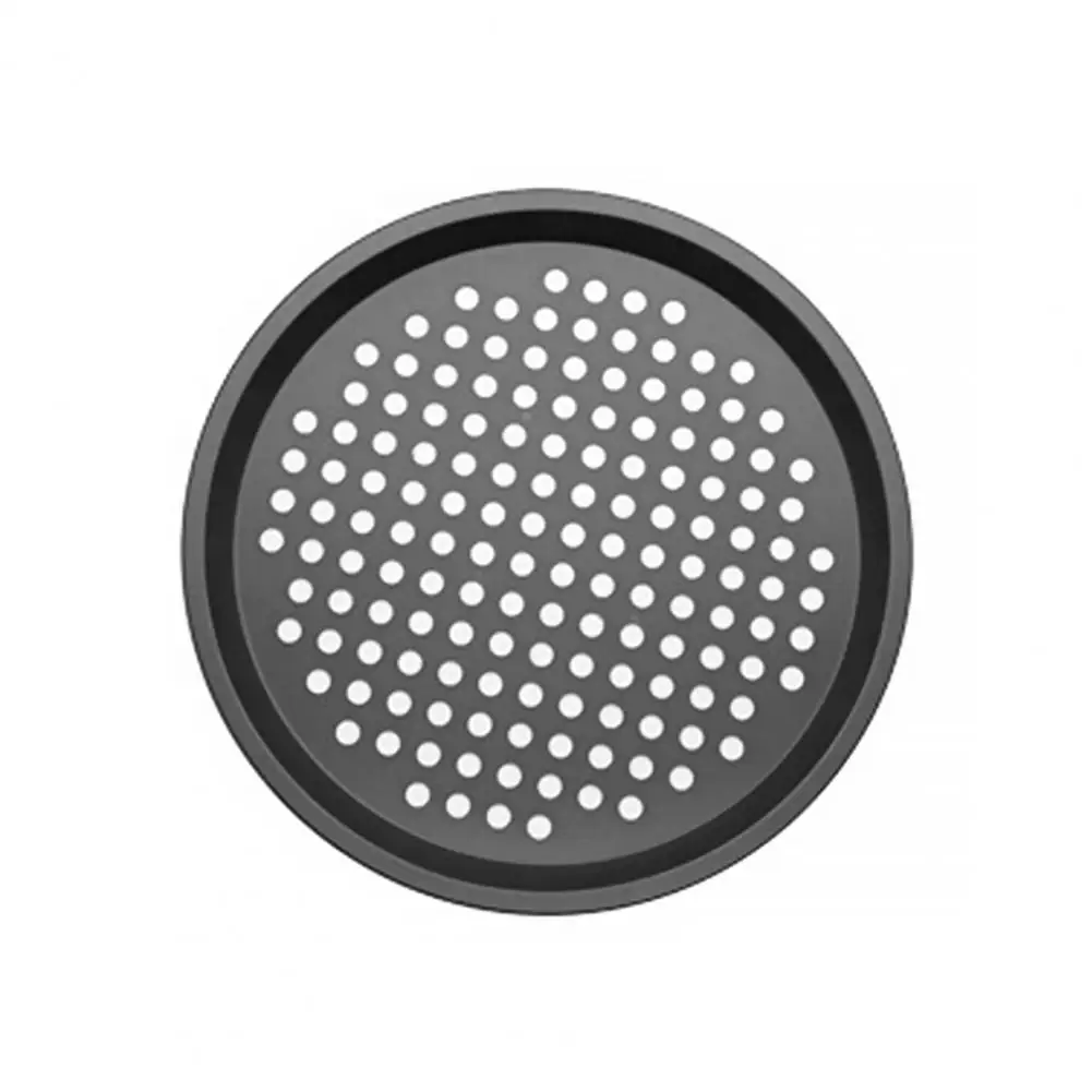 Pizza Tray Quick Thermal Conductivity Baking Pan Circular Punching 12 Inch Pie Cake Toasting Mold Baking Pan Tool Baking