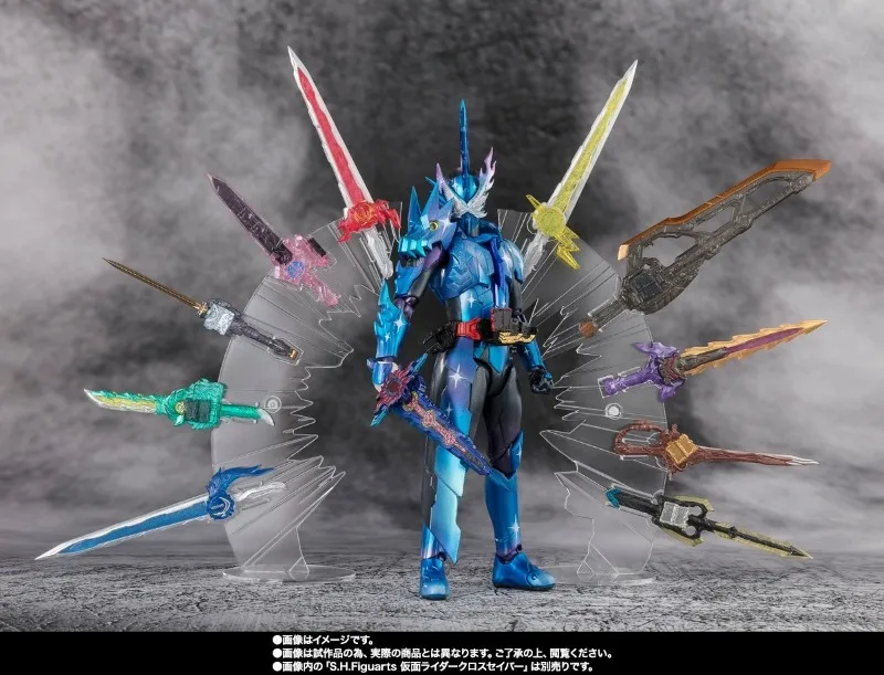 Oryginalna figurka anime Bandai S.H.Figuarts Kamen Rider Saber, figurka akcji Kamen Rider Xross Saber, zabawki dla dzieci, prezent, model kolekcjonerski