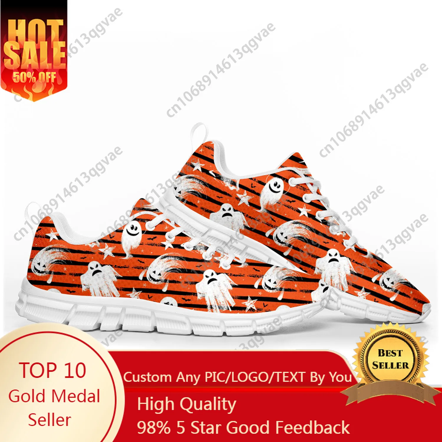 

2025 Halloween Horror Carnival Sports Shoes Mens Womens Teenager Children Customized Sneakers Shoe High Quality Couple