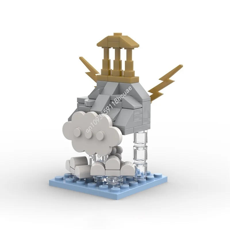 

76pcs MOC Mount Olympus Micro Build Disneienyed Model Building Blocks Toy Construction Assemble Christmas Gift Idea Brick Kids