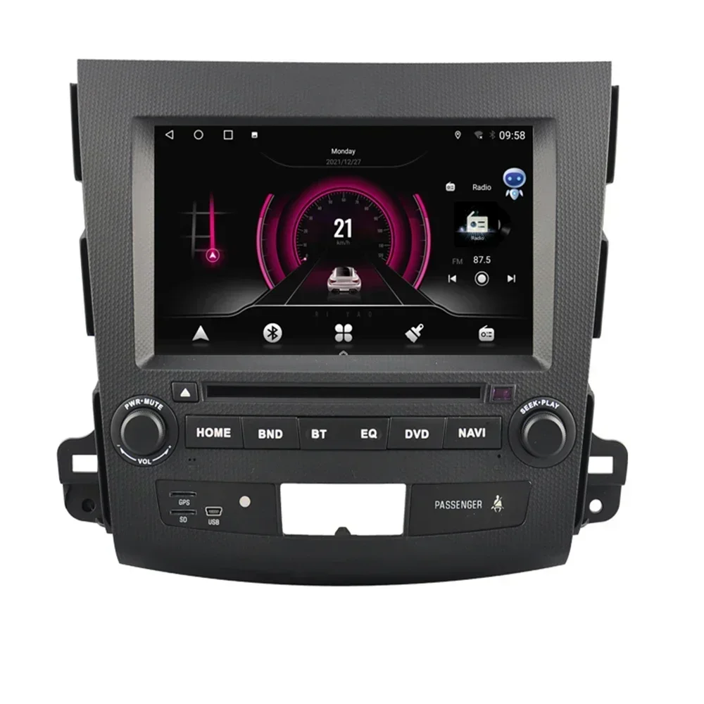 For Mitsubishi Outlander Xl 2 2005 - 2011 Android 13 Car Radio Multimidia Player 2 Din Carplay Stereo GPS DVD Head Unit Camera