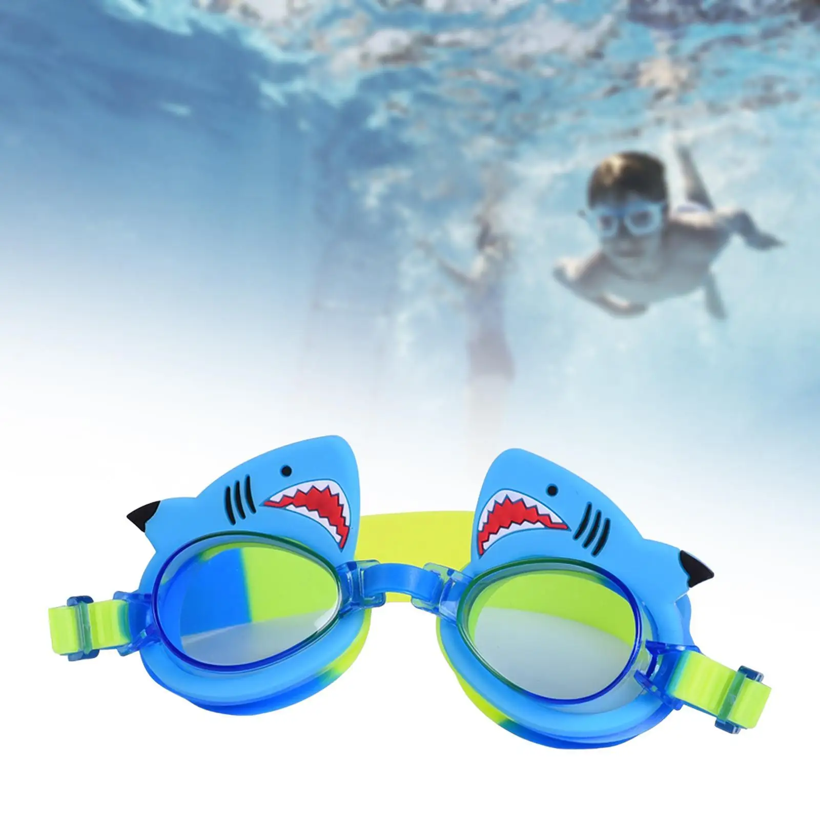 Swim Goggles for Kids for Learning Swimming Cute Children's Swimming Goggles