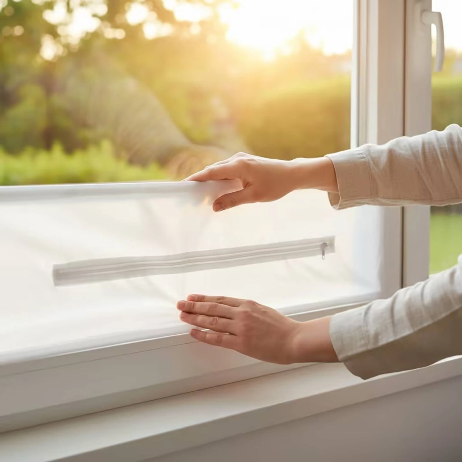 Portable Air Conditioning Window Seal Kit No-Drill Window Vent Kit Sello Para Ventana Flexible Long-Lasting for Apartment