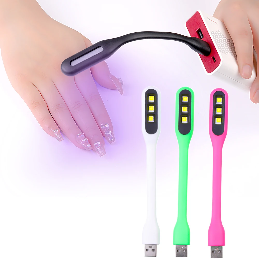 Mini lámpara Led USB portátil de 6W para secado de uñas, lámpara de fototerapia de Gel UV, accesorios de manicura para uso doméstico, herramientas