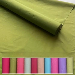 140 Wide Silk Taffeta Fabric Crisp Mulberry Silk Fabric DIY Dress Skirt Umbrella Skirt Garment Lining