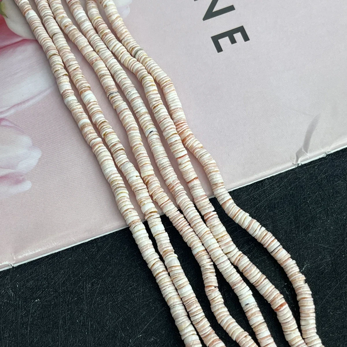 

6mm Shell Pink Spacer Bead Natural Freshwater Exquisite Jewelry Making DIY Necklace Bracelet Earrings Accessory Wedding Women