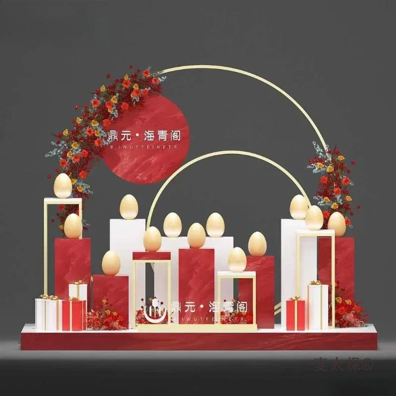 Marketing gifts smashing golden egg table decorative props ornament commercial