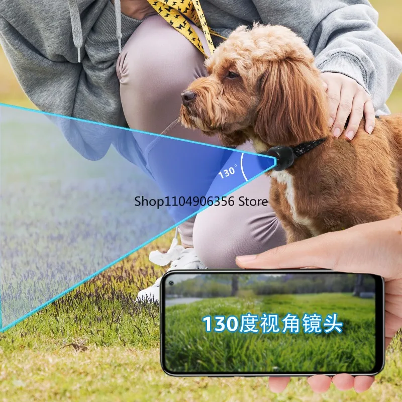 for 4G cat dog pet perspective camera neck recorder live broadcast smart collar strap cat accessories