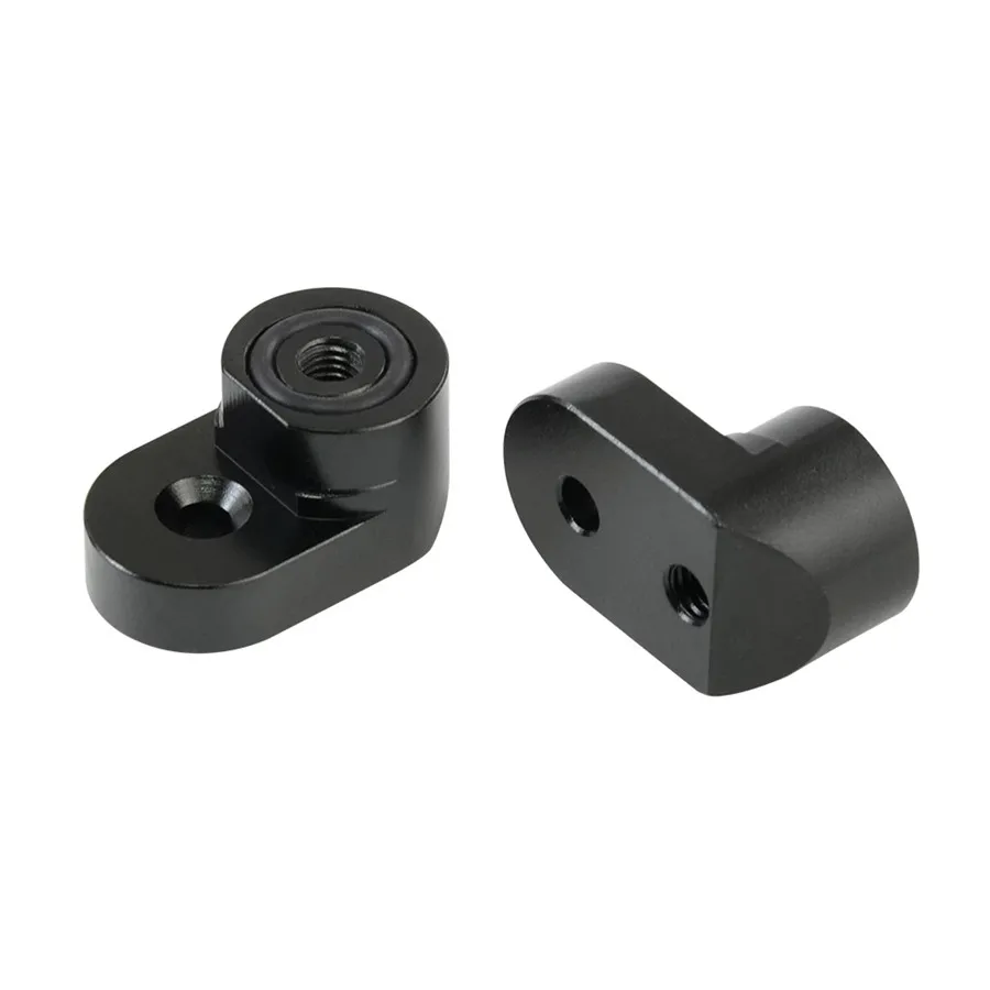 Para modelos Ford Fiesta ST 2014-Up extensión de elevación elevadora de alerón trasero negro