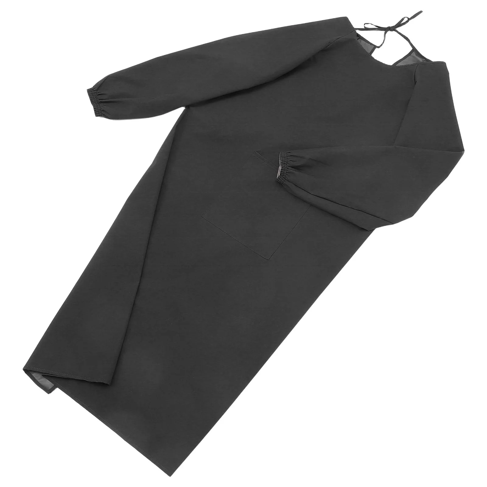 Wodoodporny, olejoodporny fartuch z długim rękawem, łatwy w czyszczeniu, unisex, do kuchni, gotowania, mycia naczyń, roboczy, praktyczny materiał, uniwersalny.