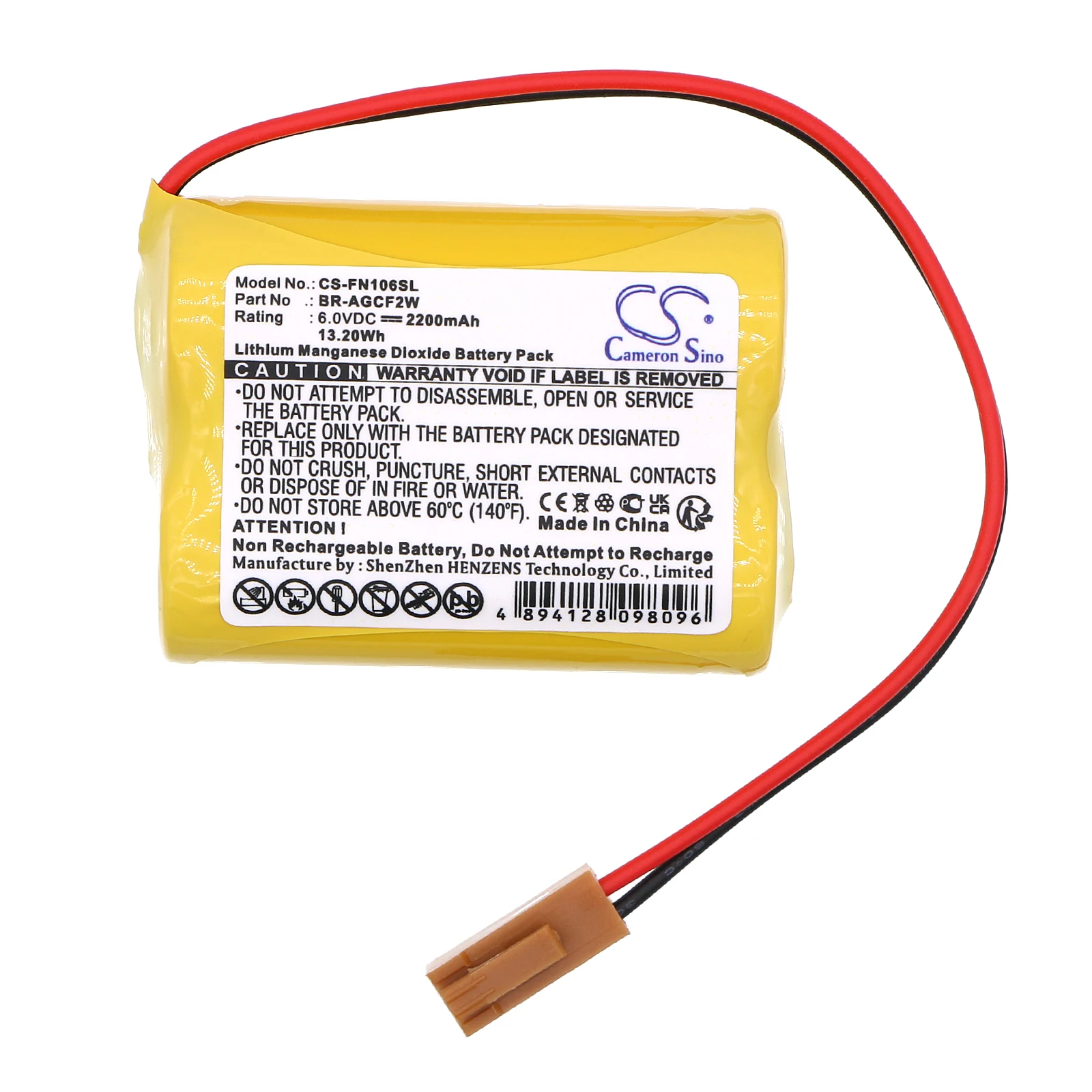 بطارية بديلة CS لـ GE A06B0177D106، A06B-0177-D106، A98L 00310011 # ل، A98L-0031-0011 # L، مضخم بيتا iSV، بيتا