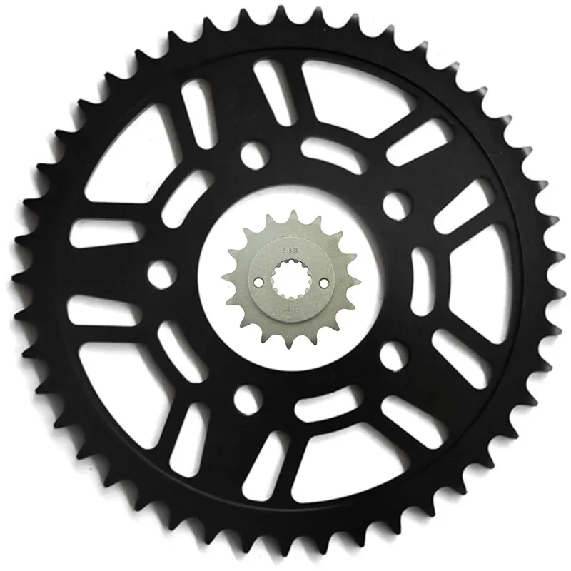 LOPOR 525 CNC 16T 45T Front Rear Motorcycle Sprocket For Honda NV400 NC26 NV600 PC21 C-J,K,L,N,P,R,V Steed NV 400 600