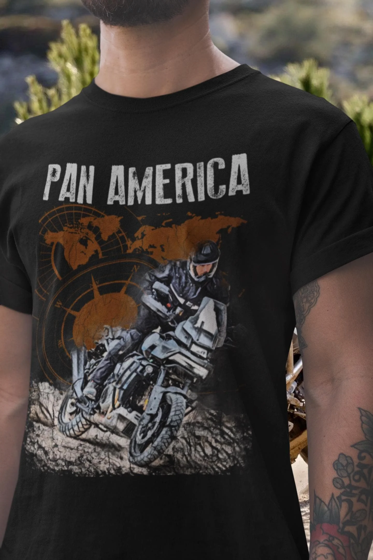 1250 Adventure T-Shirt, American V-Twin ADV Explorer Biker Gift Tee Shirt