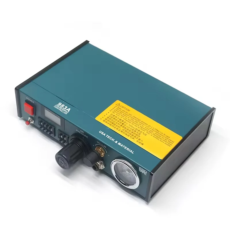 Auto Glue Dispenser and Precise Digital Control Glue Machine 220V 983A Drip Dropper Controller, Precision Adhesive Applicator