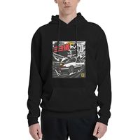 Initial D Takumi Fujiwara Hachiroku Touge Attack! AE86 Trueno Classic A Men's Hoodies Sweater
