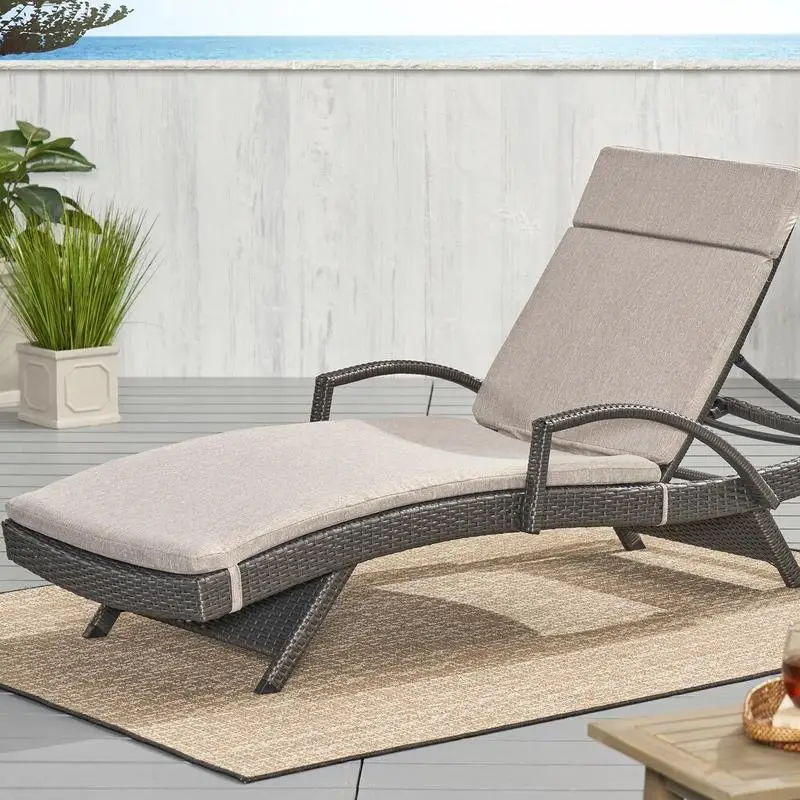 

2PC Outdoor Chaise Lounge Cushion - Salem Style, Comfortable & Durable, Perfect for Patio & Garden Use