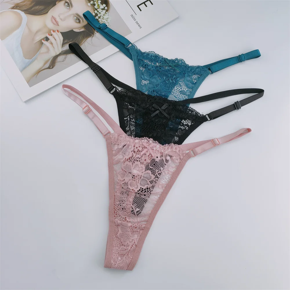 Les 3 pièces de string en dentelle une solution élégante et confortable pour les sous-vêtements féminins