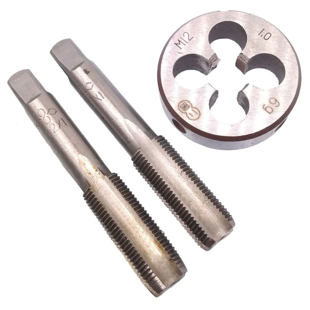 HSS Steel Toolset x 1 75mm metric taper tap and die kit tailored for right handed use with three key components