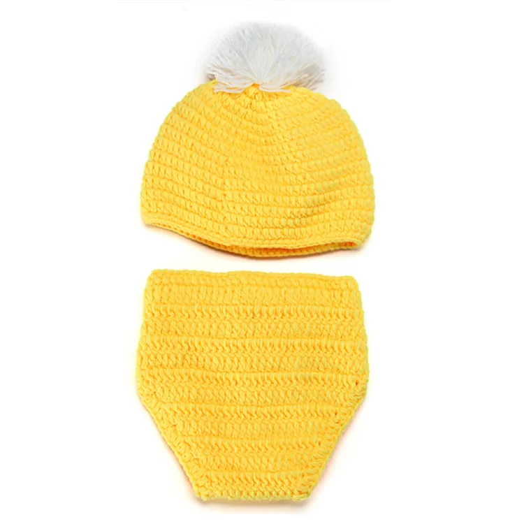 Vêtements pour nouveau-nés de 0 à 6 mois, accessoires de photographie, Costume de poulet fait à la main pour filles et garçons, accessoires de vêtements pour bébés, cadeau pour bébés, nouvelle collection