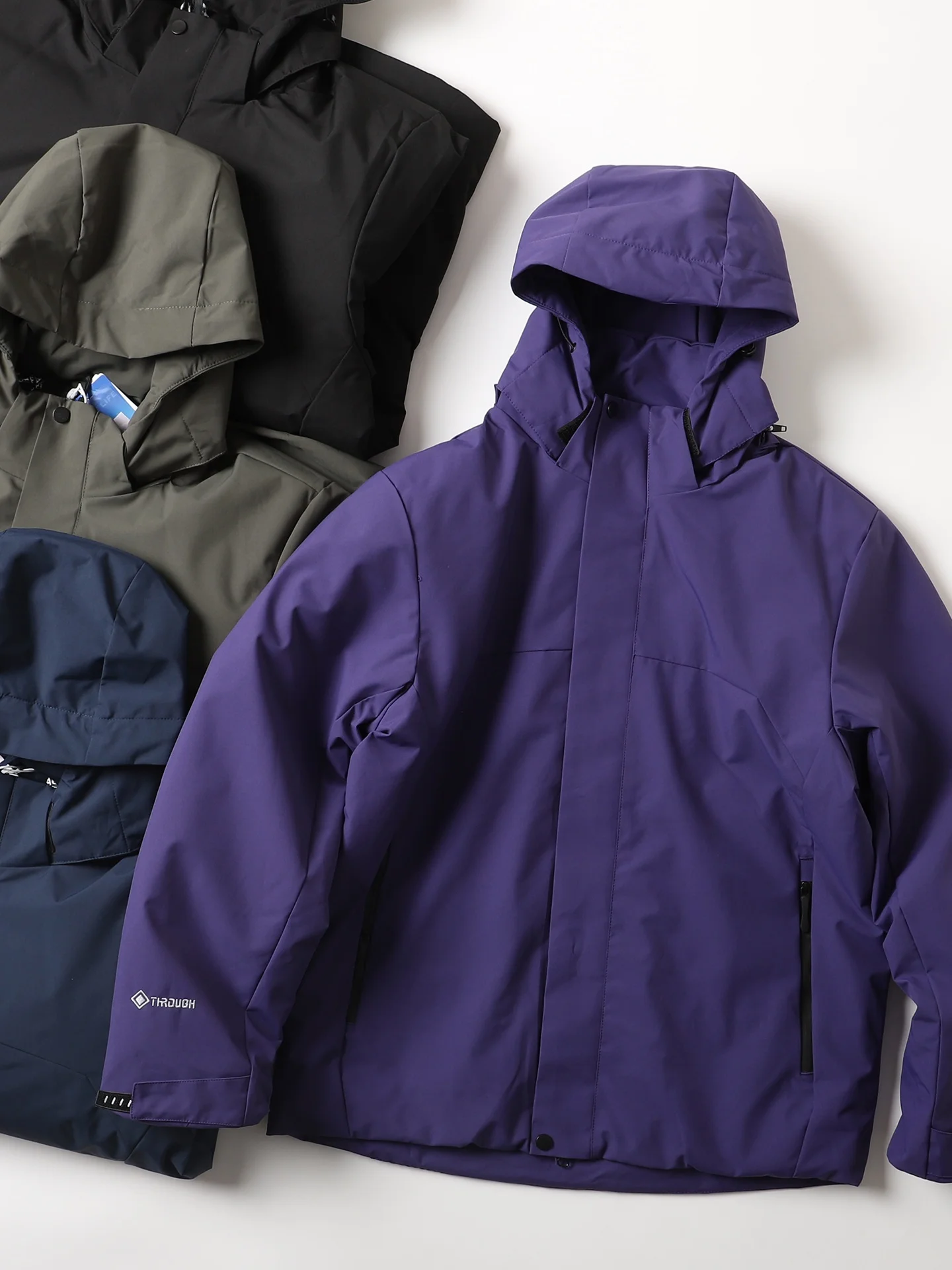 

Утепленная хлопковая куртка для активного отдыха с отстегивающимся капюшоном, водонепроницаемая, ветрозащитная, теплая, молодежная, на молнии, с длинными рукавами, из чистого хлопка