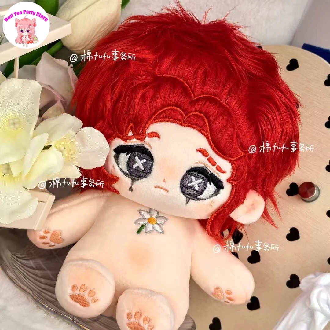 Weeping Clown Joker Attributes Game Identity Ⅴ Plush Stuffed Cotton Doll Anime Change Clothes Toy Skeleton Body Plushie
