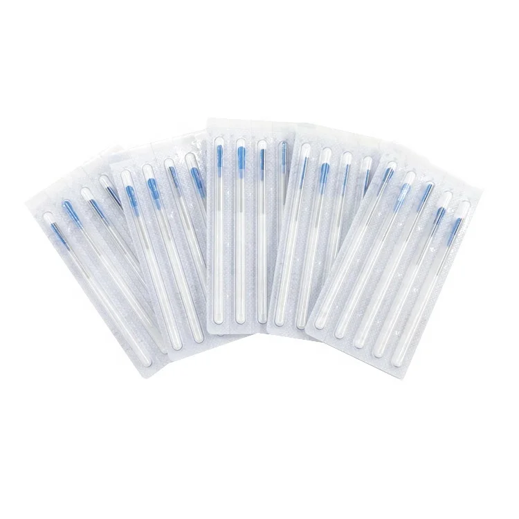 HUANQIU Brand Disposable Sterile Stainless Steel Dry Needling Acupuncture Needles One Needle One Tube 100pcs for Beginner