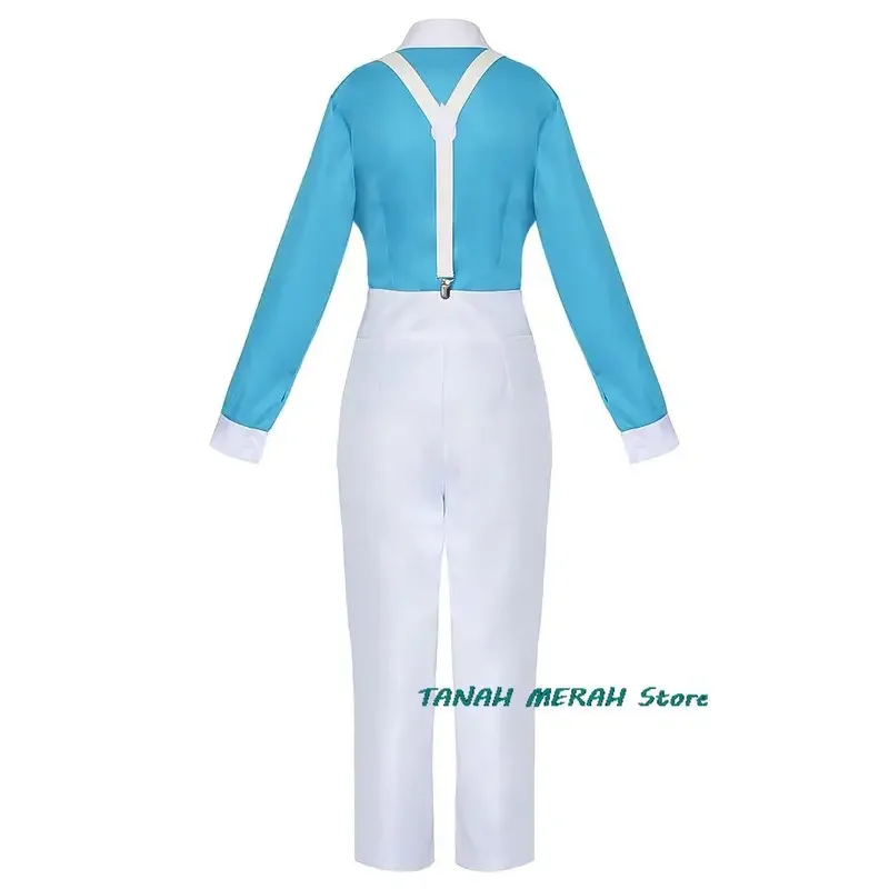 Kemono Jihen Anime Cosplay Costume, Akira, Camisa, Calcinha, Uniforme, Peruca, Fantasia, Dia das Bruxas, Carnaval, Natal, Festa, Unisex