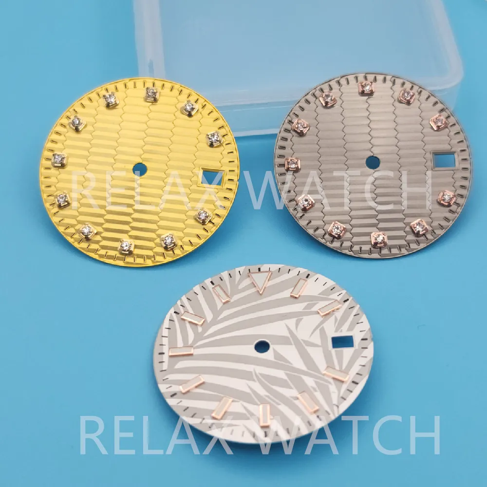 

29mm Log Styles Dial Fits Nh35 Nh36 Automatic Mechanical Movement Fits 36mm 39mm Stainless Steel Watch Case