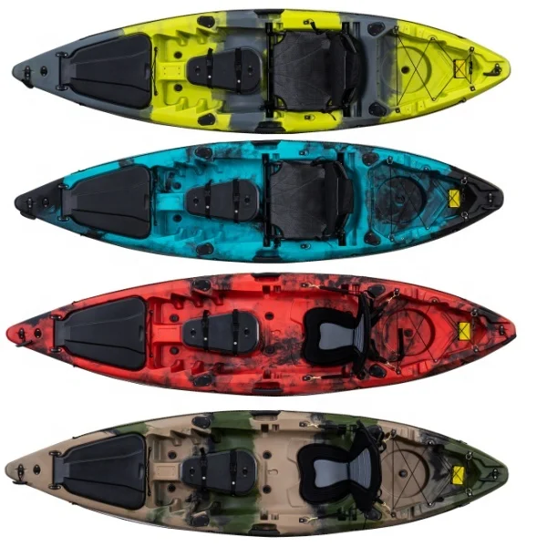 2.9 Meter Plastic Kayak Fishing Kayak  Boat with Accessories One Person One Seater view 5