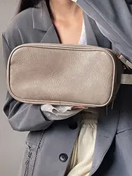 Nuova borsa per il trucco multifunzionale per donna, grande capacità, portatile, da viaggio, pennello per trucco di fascia alta, borsa per articoli da toeletta