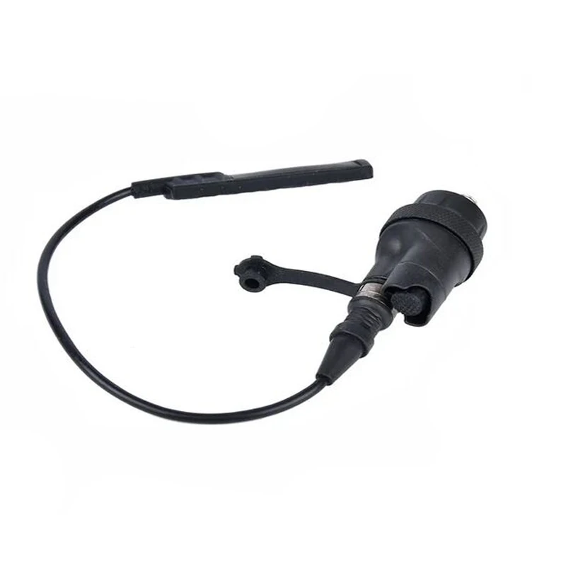 

Tactical Torch Tail Cap Dual Function Pressure Constant Momentary Switch Cover For M300 M600 Flashlight Scout Light