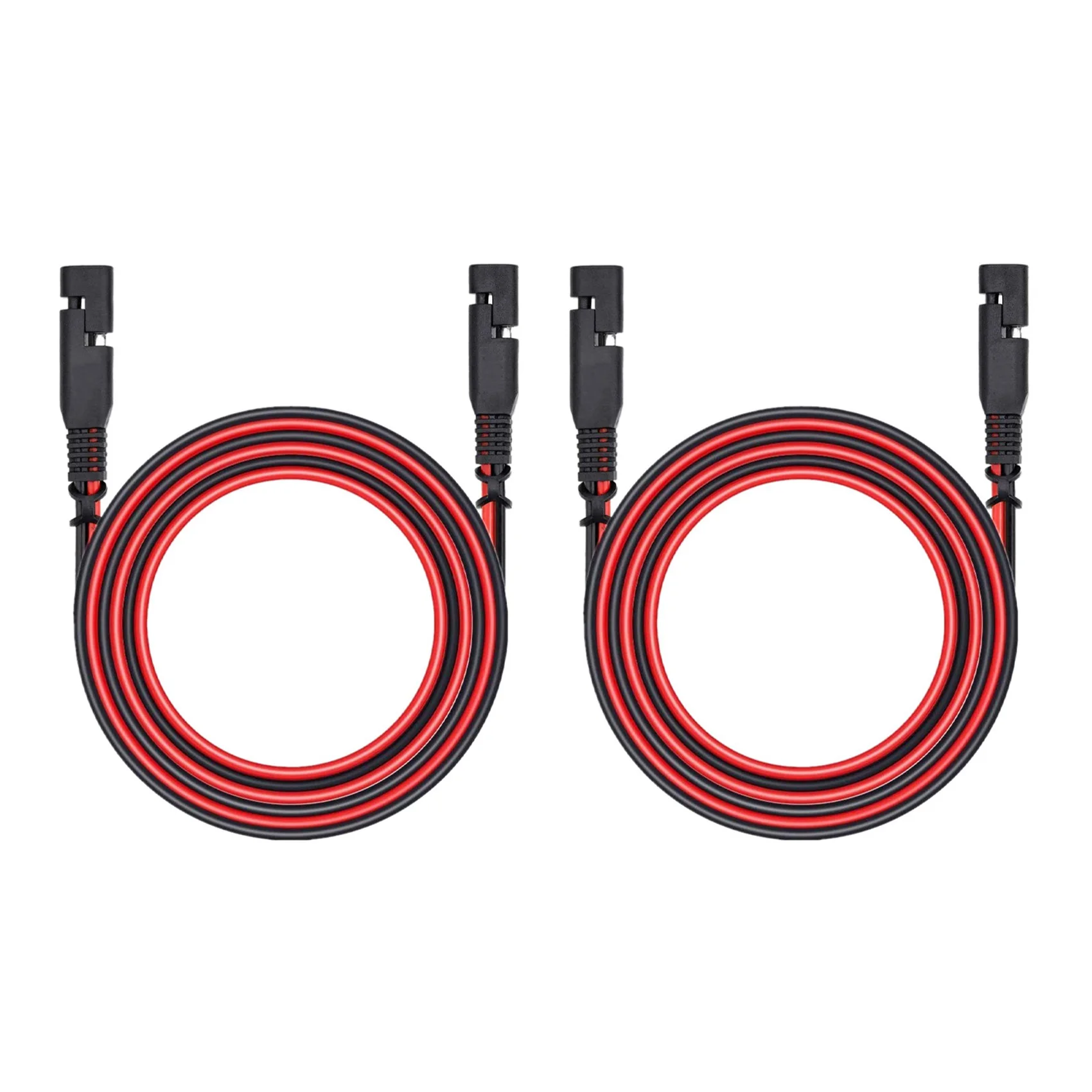 

R4-2X 6.5 Feet 14AWG SAE To SAE Extension Cable, Quick Disconnect Wire Harness DC Connector Cord Plug For Trailer RV Boat