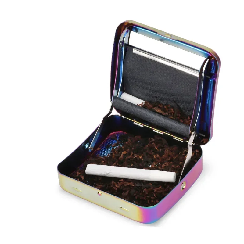 

New Metal Rolling Machine Tobacco Roller Cigarette Case Box 70mm 78mm 110mm Roller Cig Machine For Smoking