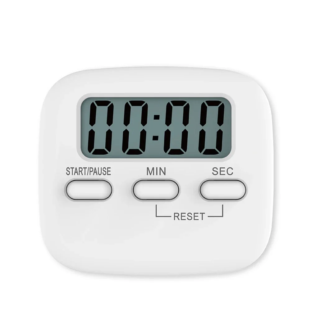 

Small Kitchen Timers with High Definition Sound Digital Timer with Adhesive Magnet For Cooking Study Sports Kitchen Tools