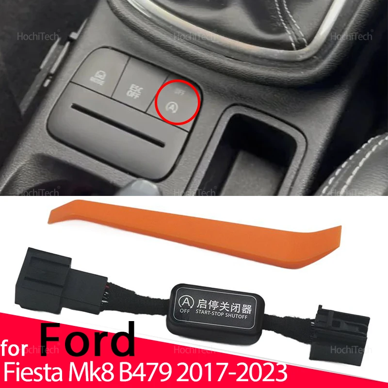 Dispositivo de Control de Encendido y Apagado Automático del Motor, Sensor de Cancelación de Apagado Automático para Ford Fiesta Mk8 B479 2017-2020 2021 2022 2023