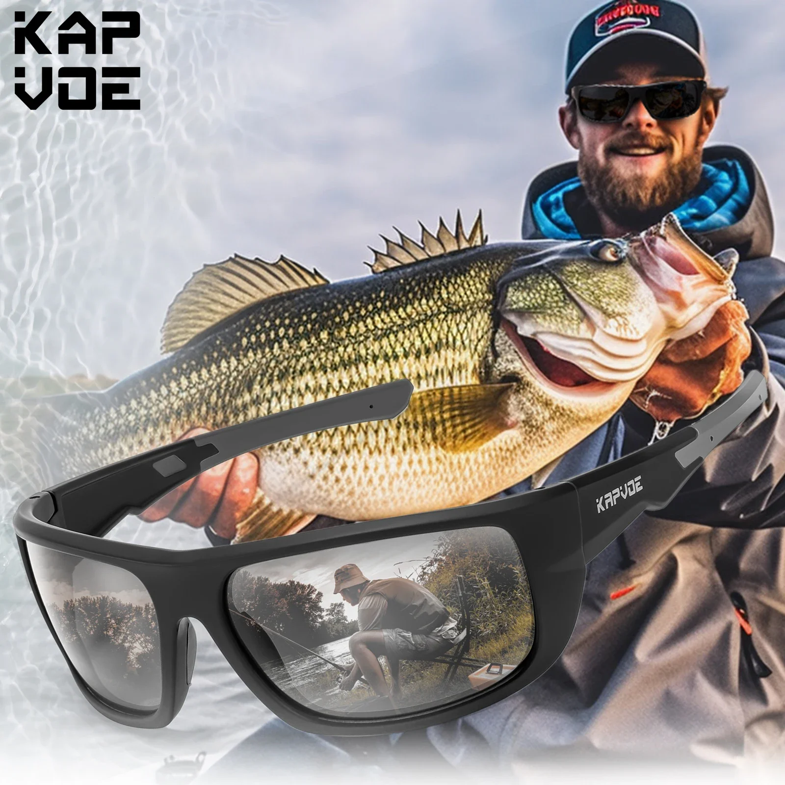 cheap sunglasses fishing lure Pelagic Fish Whistle Polarized Black (Green Glass) Why It Works Advantage Polarized Fishing Sunglasses Bundle