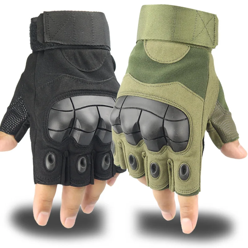 Tactical Gloves Men's outdoor protective sports body-building anti-slip wear-resistant training army fans riding mountain biking