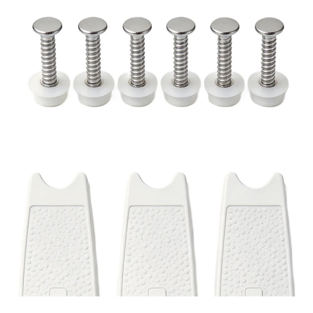 3Pcs 18'' Universal- Pool Ladder Steps Replacement Heavy-Duty Molded Plastic Swimming Pool Ladder Rung Step