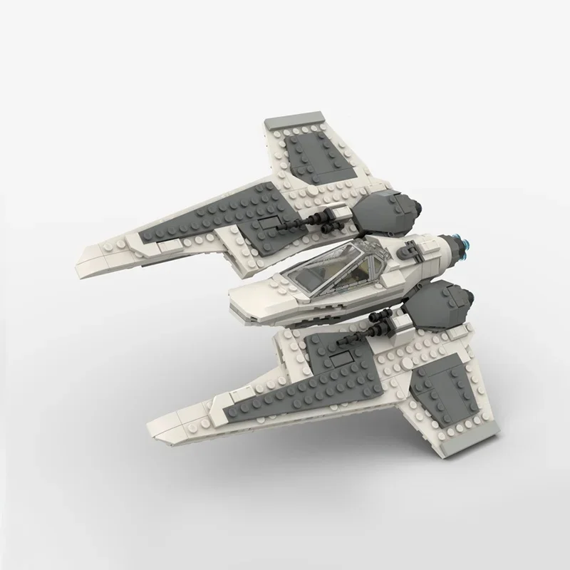 353 قطعة MOC Fang مقاتلة وزارة الدفاع ستار معركة نموذج بناء هدايا عيد الميلاد كتل لعبة العمارة تجميع DIY بها بنفسك التعليم عيد ميلاد