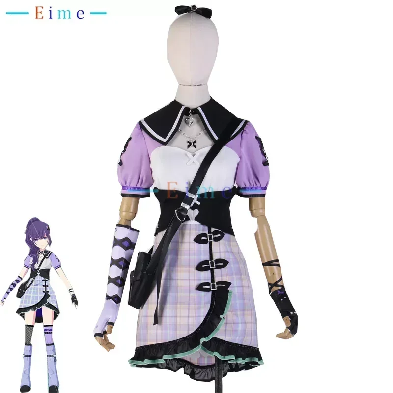 Game Project Sekai Colorful Stage 25 Hour Asahina Mafuyu Cosplay Costumes Women Pink Dress Anime Clothing Uniforms Custom Made