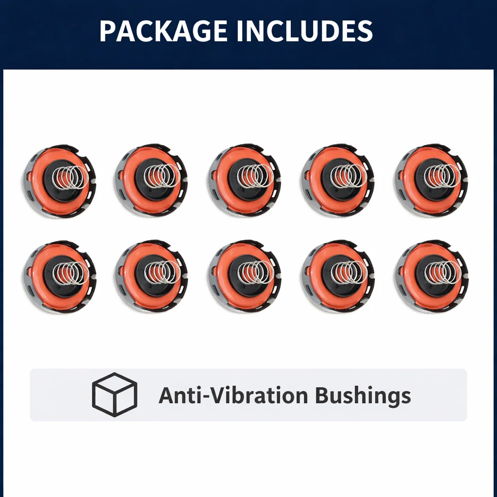 

For A3 A4 Q3 Q5 Quattro For VW Beetle Golf Jetta 10PCS PCV Valve Diaphragm Repair Kit 917-064 917064 06H103495AC