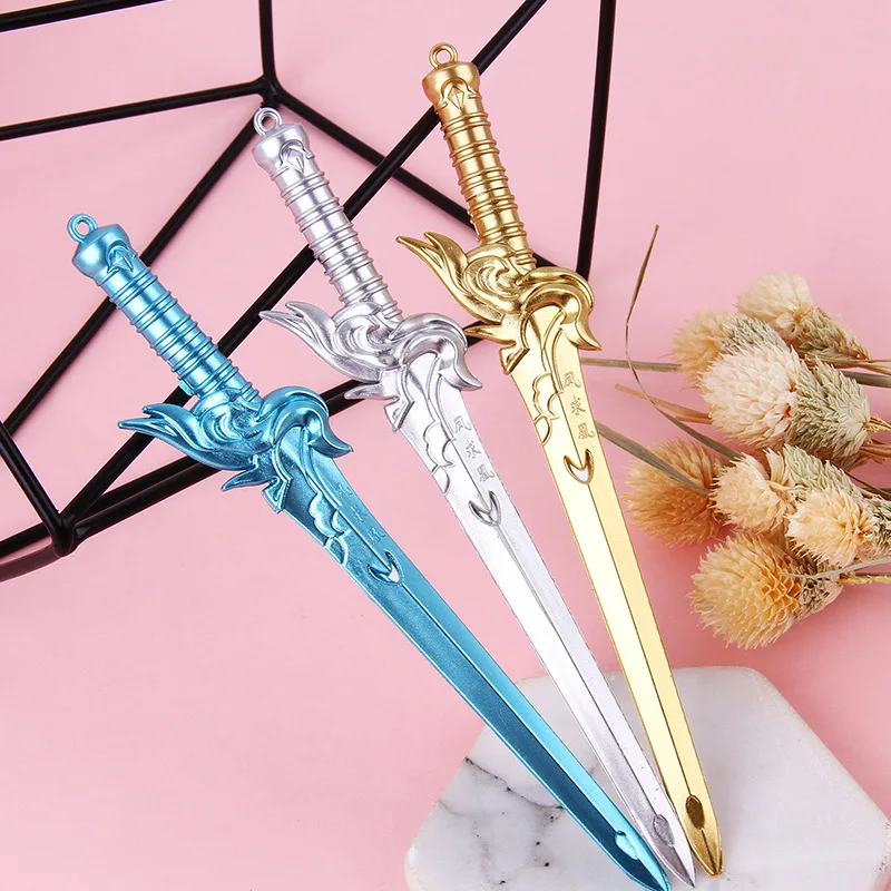 24Pcs cartoon creative sword Feng Qiuhuang neutral pen, student prize stationery gifts, holiday gifts