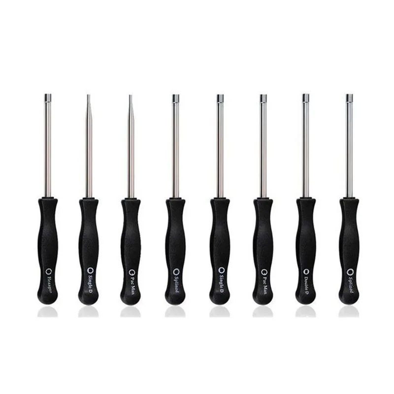 8 pcs Screwdriver Carburetor Adjustment Tool Single D Double D Hexagon Hex Socket Kit Set