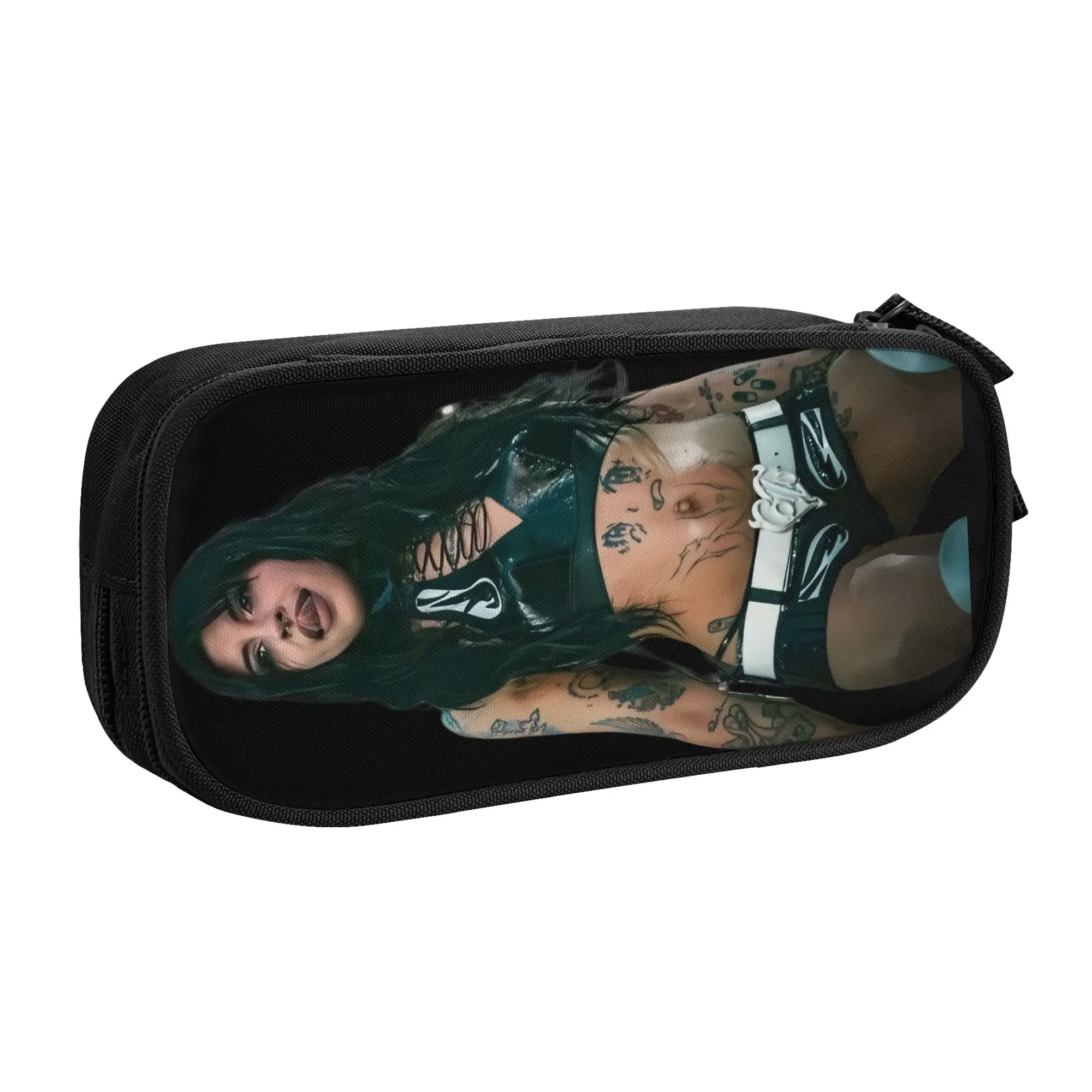 Cute Cazzus Argentine rapper  Pencil Cases for Boys Girls Large Capacity  Pencil Box School Accessories