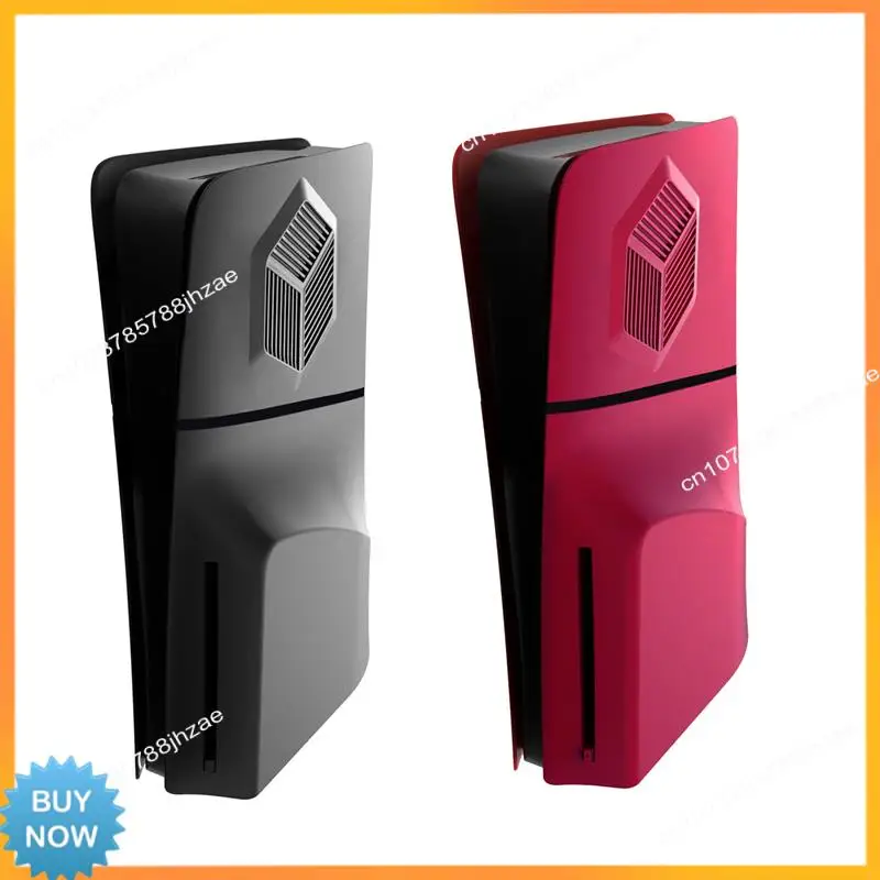 A10R Face Plates For PS5 Slim Disc Edition Console Cover Faceplate Cooling Vents Side Panel Skin Shell Game Parts -A