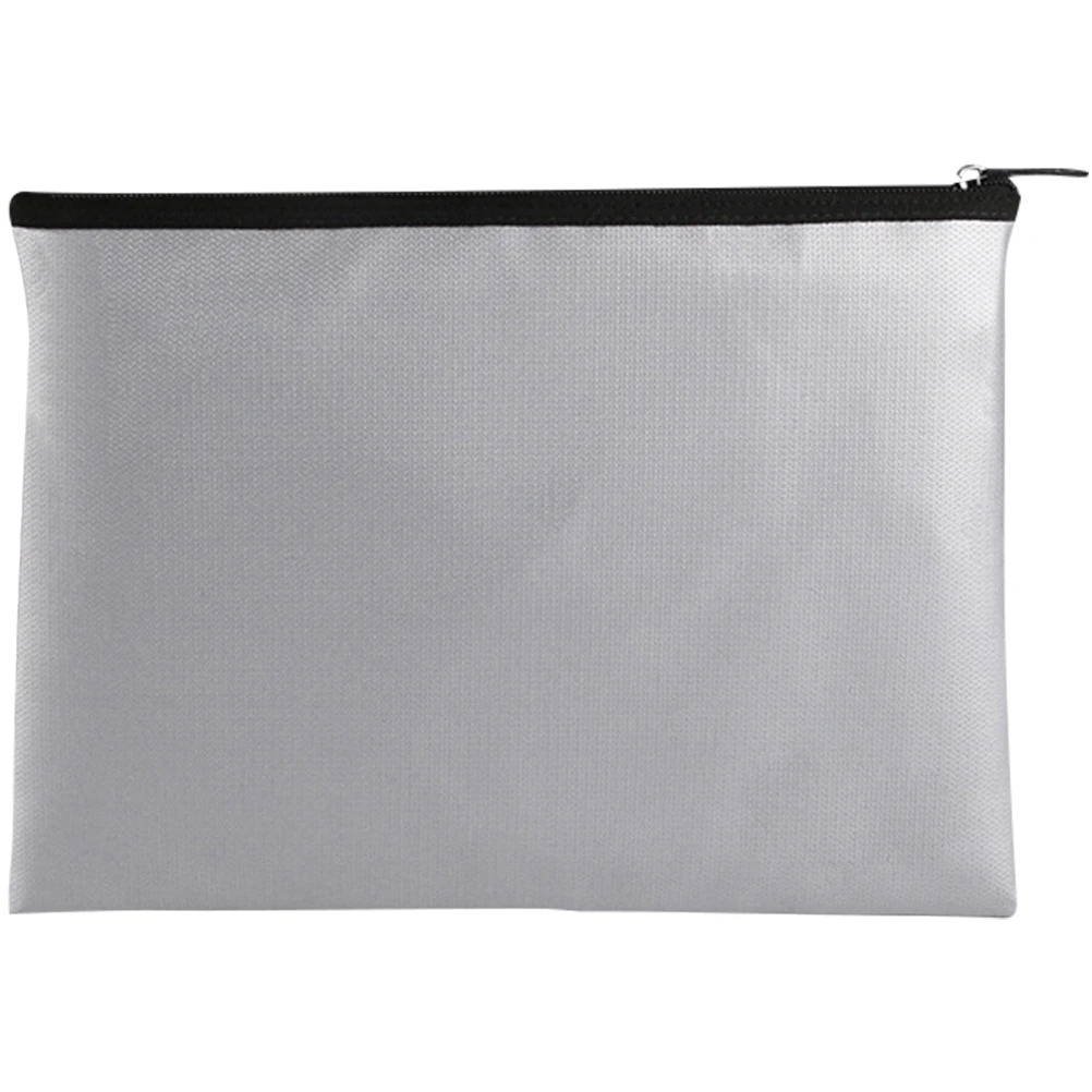 

Fire Proof Document Bag Home Office Use Waterproof File Bag Storage Solution for Students Lightweight Easy to Carry Protects
