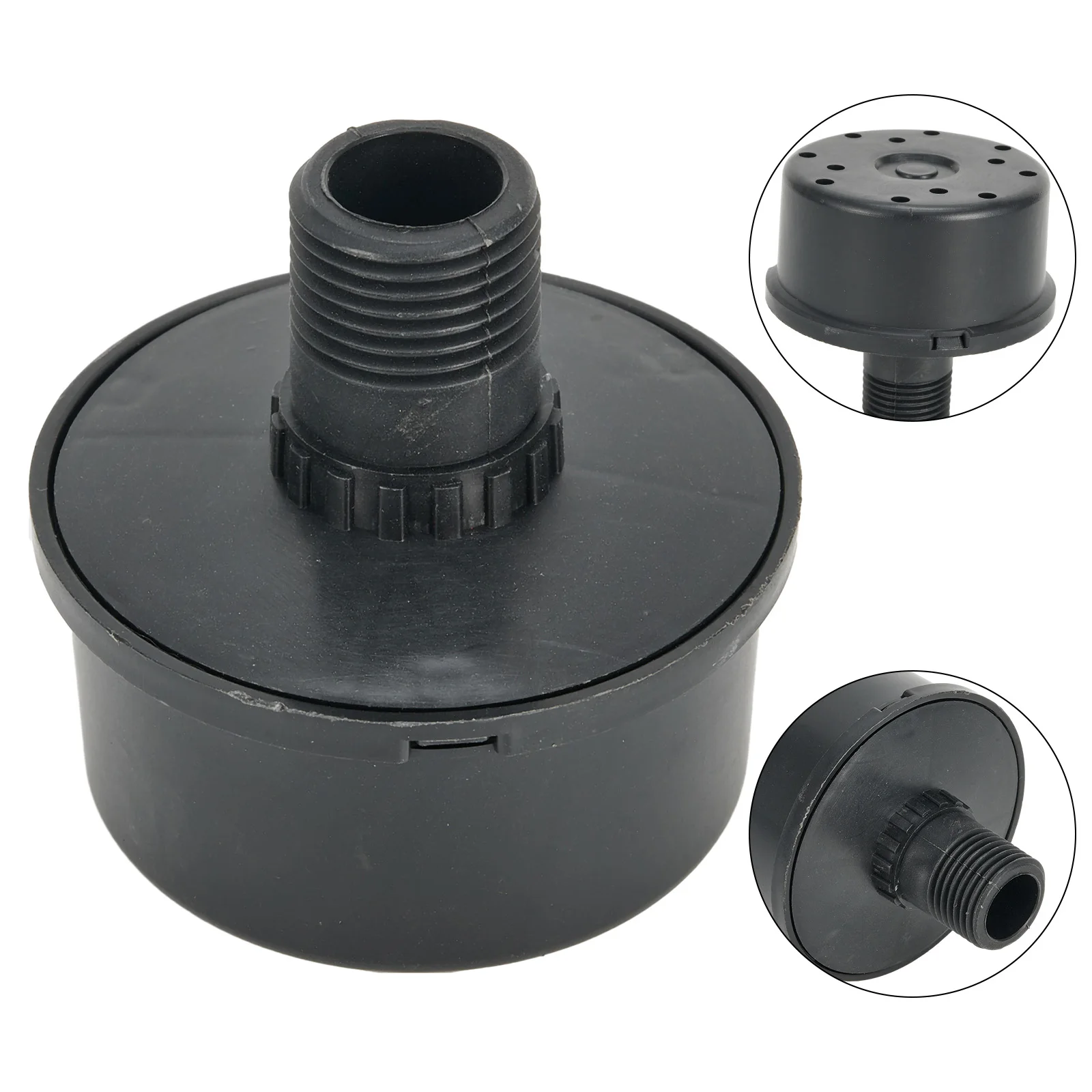 20mm Male Thread Air Compressor Muffler Air Compressor Intake Filter For Piston Air Compressor Air Pump Pneumatic Tool