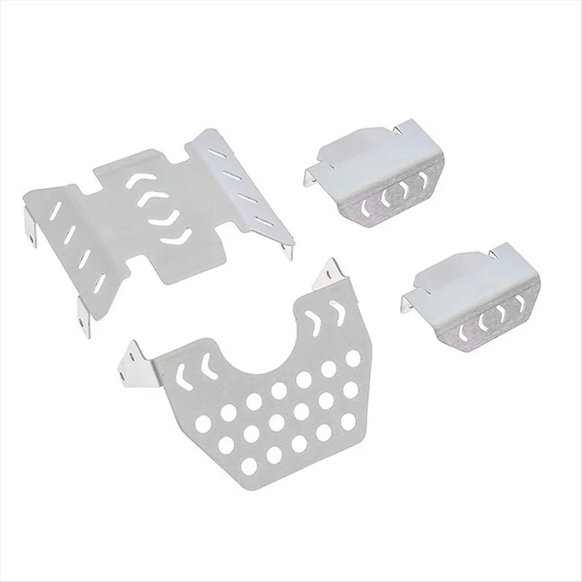 [A17I TOY] RC Car Upgrade Chassis Guard Plate Kit for 1/8 H8P RC Car Accessories