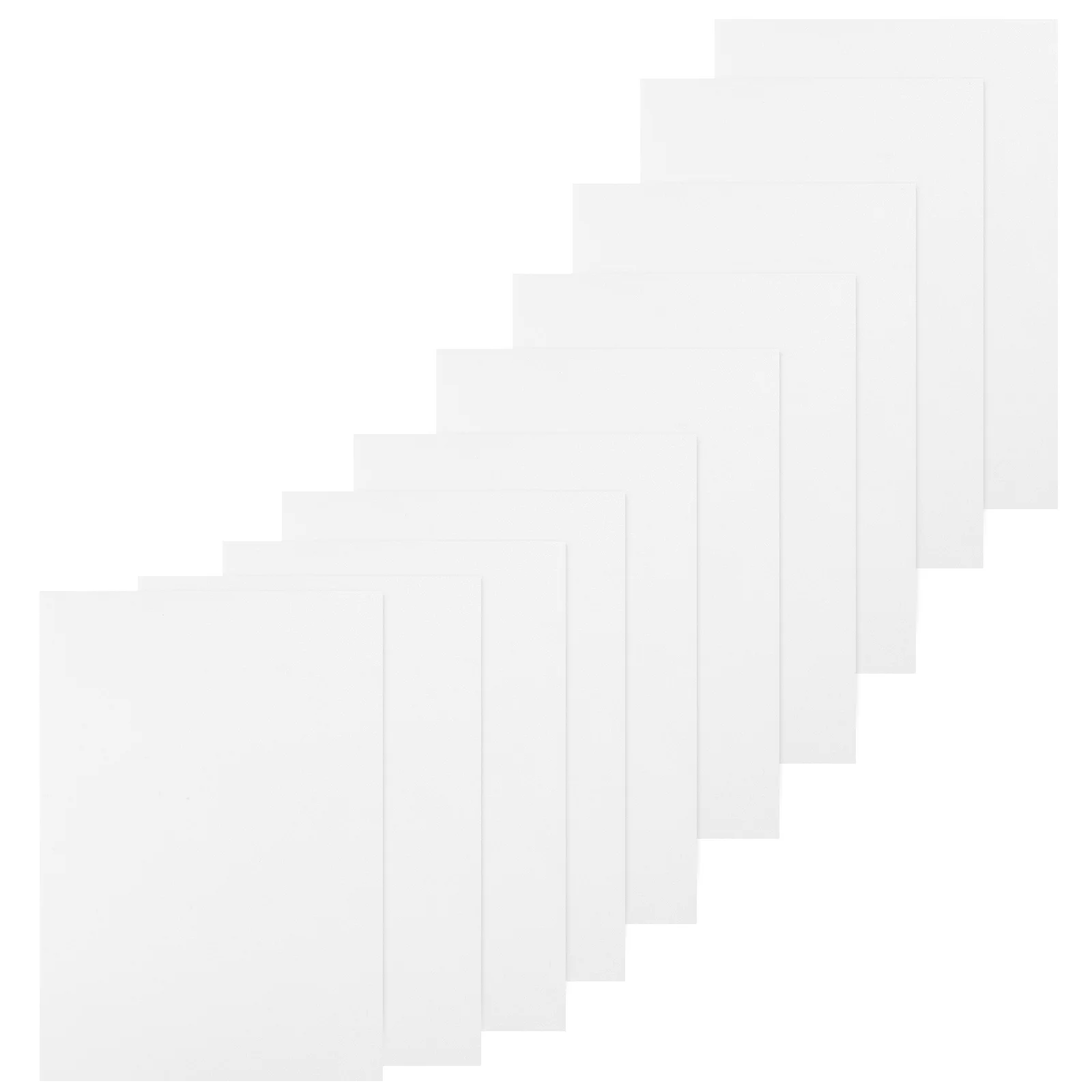 

10 Sheets A4 Blow Molded Boards 4mm Thick White Foam Paper DIY Craft Supplies Poster Making Material Project